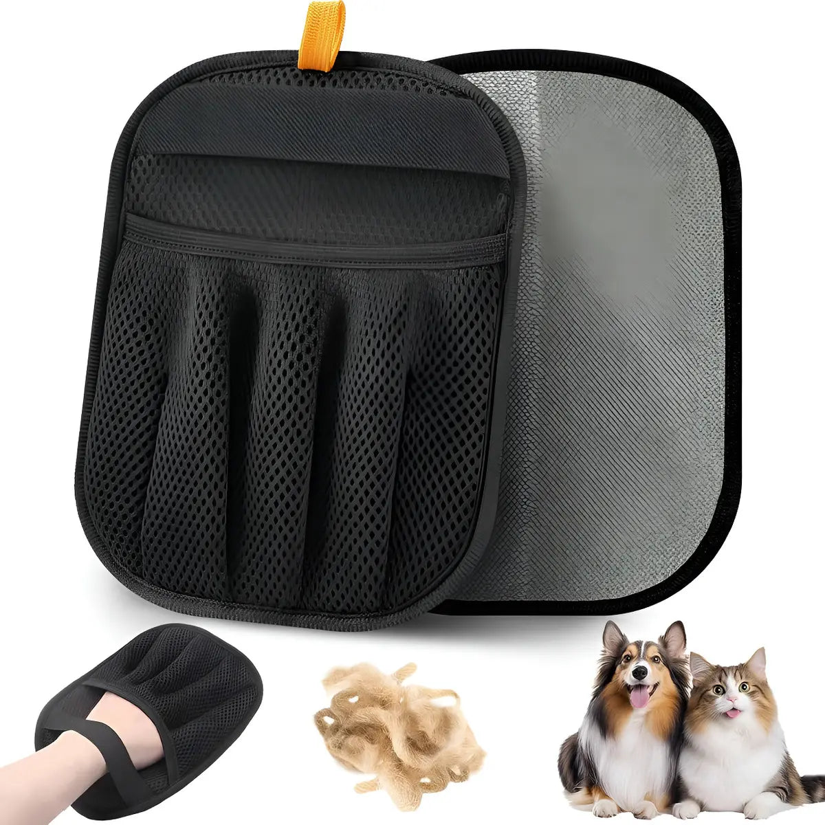 Guantes Removedores de Pelo para Mascotas 1 Unidad